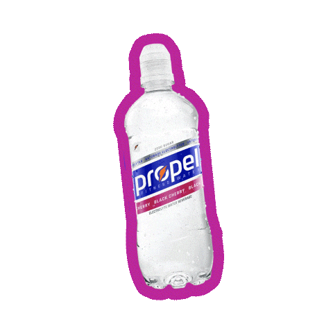 Water Bottle Sticker by propelwater