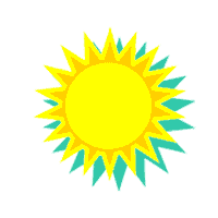 CocoCreatess sticker sun sunny cococreatess Sticker