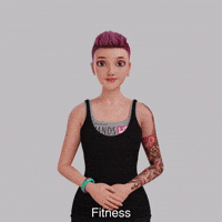 Fitness Avatar GIF by Sign Time - SiMAX