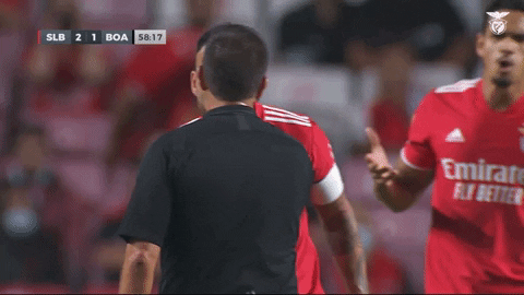 Turning Around GIF by Sport Lisboa e Benfica