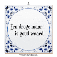 Hoop Geluk Sticker by Tegelspreuken.nl