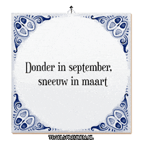 Humor September Sticker by Tegelspreuken.nl
