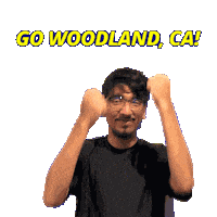 Woodland Ca Sticker