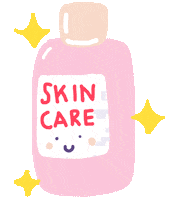 skin care girl Sticker by byputy