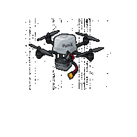 GlyphixDroneShows show light bounce drone Sticker
