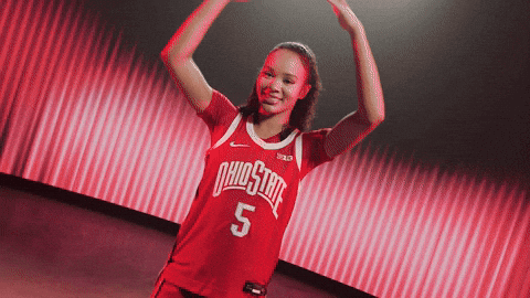 Womens Basketball GIF by Ohio State Athletics
