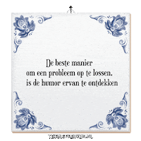 Humor Troost Sticker by Tegelspreuken.nl