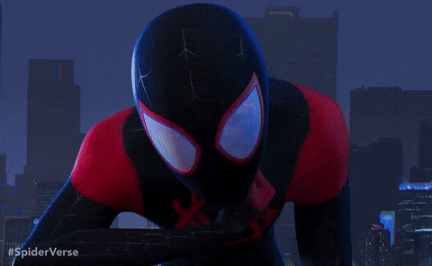 Spider-Man Wow GIF by Spider-Man: Into The Spider-Verse