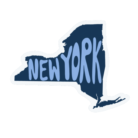 New York Usa Sticker