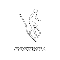 Unicycle Monocycle Sticker