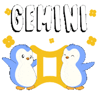 Penguin Twins Sticker by Pudgy Penguins