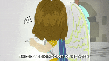 michael the archangel drawing GIF by South Park 