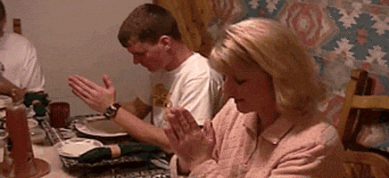thanksgiving table GIF