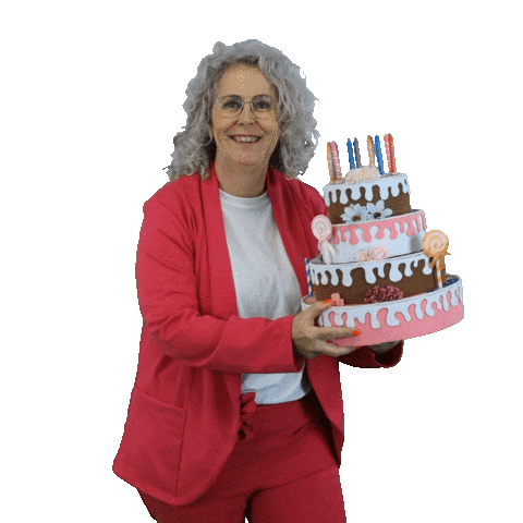 bymarielle giphyupload feest taart bymarielle Sticker