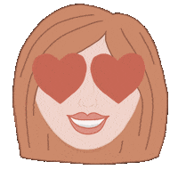 aimflowd heart in love coeur procreate Sticker