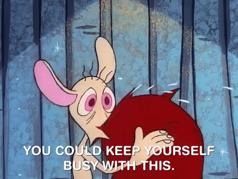 ren and stimpy nicksplat GIF