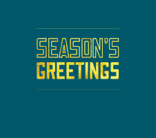 Seasons Greetings Christmas GIF by The_Globe