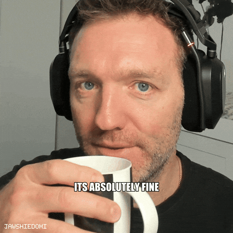 Tom Mckay Sips Tea GIF