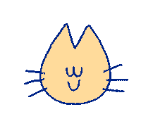 Cat Sticker by Marie Spénale