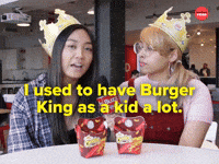 Had Burger King a lot