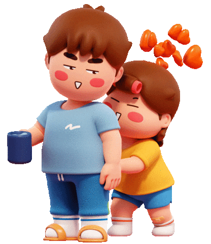 3D Love Sticker by CarryGrow