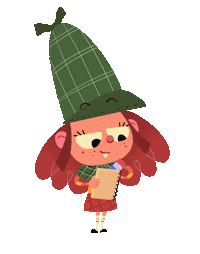 Sherlock Holmes Thinking Sticker by BabyTV