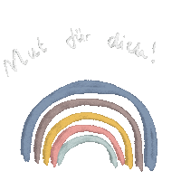 Rainbow Mut Sticker by Frankfurt mit Kids