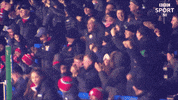 Celebrating Red Army GIF by Cliftonville Football Club