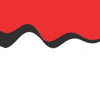 amanda5lima red white black line Sticker