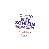Partitodemocratico Sticker by Elly Schlein