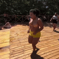 Pool Running GIF by Respective