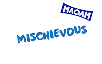 MAOAM_UK fun cartoon run spin Sticker