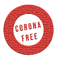 Corona Virus Sticker by tSocial