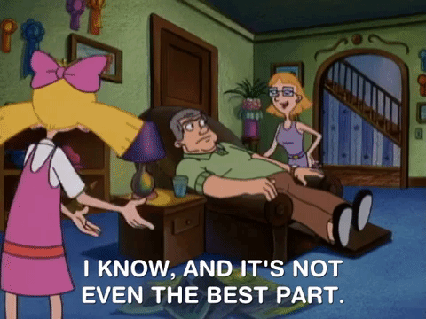 hey arnold nicksplat GIF