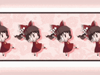 Marisa Kirisame Reimu Hakurei GIF