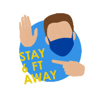 Bear Mask Sticker by California Governor Gavin Newsom