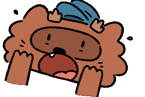 Sweat Omg Sticker by Debbie Fong