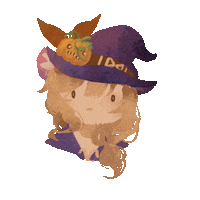 delprart halloween witch lisa genshin impact Sticker