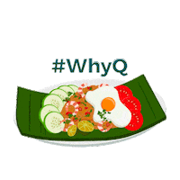 whyqsg singapore hawker nasi goreng hawker food Sticker