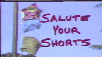 salute your shorts 90s GIF