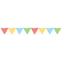 Party Banner Sticker by Passion Planner