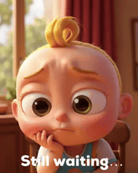 Bored Still Waiting GIF