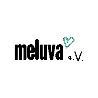 Heart Logo Sticker by meluva e.V.