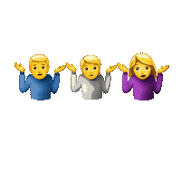 Confused Who Knows Sticker