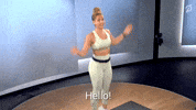 Good Morning Hello GIF by Peloton
