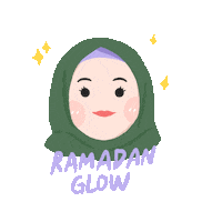 KayCollection makeup glow ramadan glowing Sticker