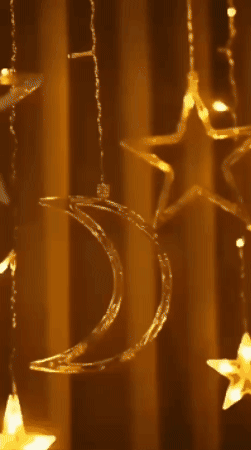 Cortina LED con Diseño