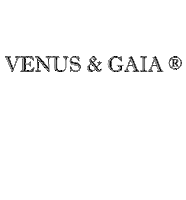 venusetgaia logo small business venus gaia Sticker