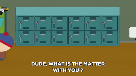 scared stan marsh GIF by South Park 