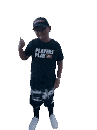 Happy Player Sticker by Brianna Salinas